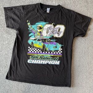 Brisco Racing 1991 National Champion #00 Men's Black Size Medium T-Shirt